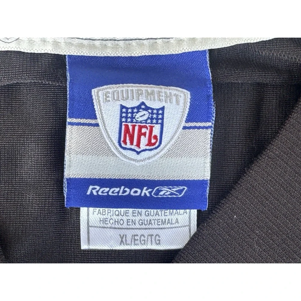 Ben Roethlisberger Reebok NFL Equipment Steelers on Field Jersey X-Large XL GUC